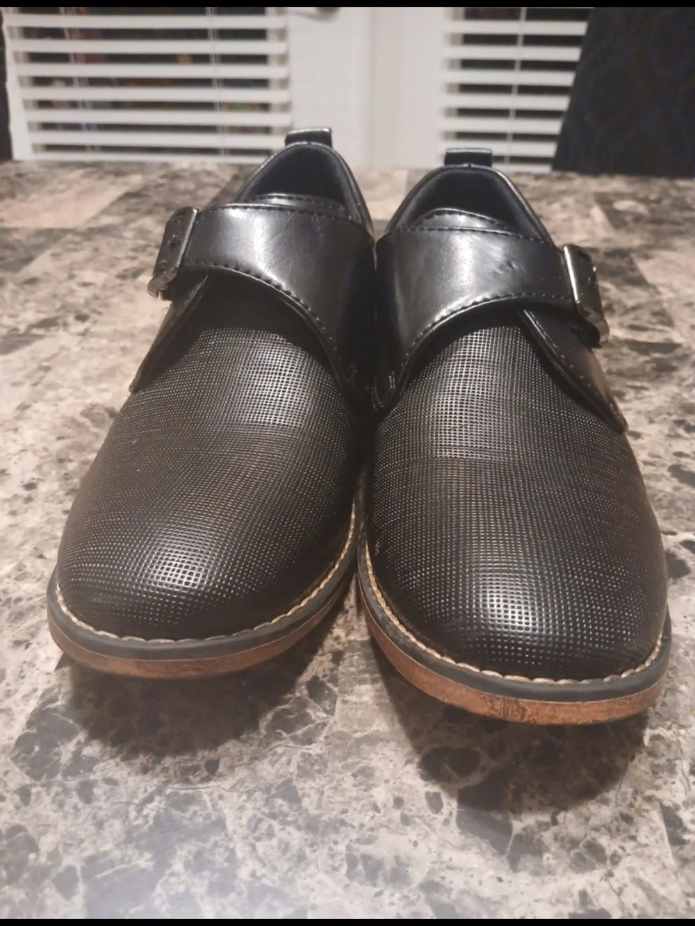 Boys Black Dress Shoes